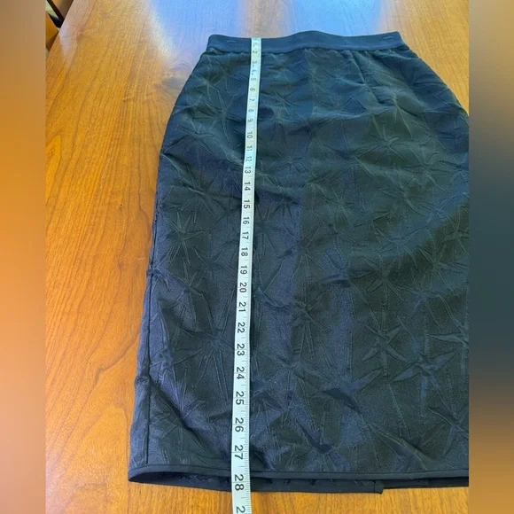 Milly Starburst Semi-Sheer Midi Pencil Skirt - Picture 8 of 14